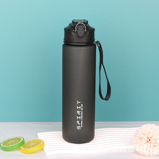 Sports Sipper Water Bottle 25oz - Black